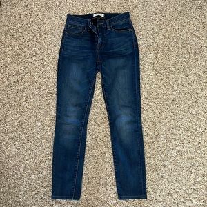 Madewell jeans road tripper